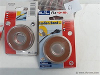 13 x isolatie tape bruin 10m - afbeelding 2 van  2