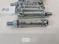 13 x keilbout verzinkt m8 x75x50 - afbeelding 3 van  3