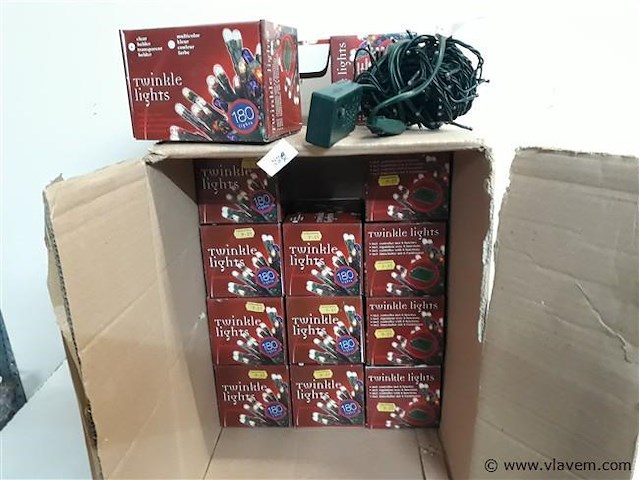 13 x kerstlampen 180 l classic twinkel 8 programma's - afbeelding 1 van  2