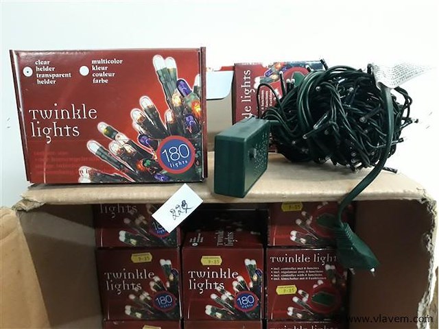 13 x kerstlampen 180 l classic twinkel 8 programma's - afbeelding 2 van  2