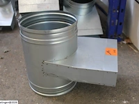 13 x mecano t 90° horizont. 55x220 ø200 - afbeelding 3 van  4