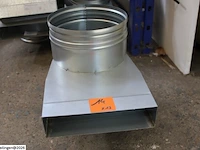 13 x mecano t 90° horizont. 55x220 ø200 - afbeelding 4 van  4