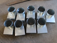 13 x mecano t 90° horizont. 55x220 ø200 - afbeelding 2 van  4