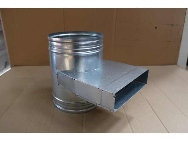 13 x mecano t 90° horizont. 55x220 ø200 - afbeelding 3 van  4