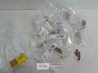 13 x messing haak 55 mm - afbeelding 2 van  3
