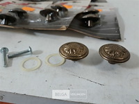 13 x meubeltop messing 30 mm 2 stuks - afbeelding 3 van  3