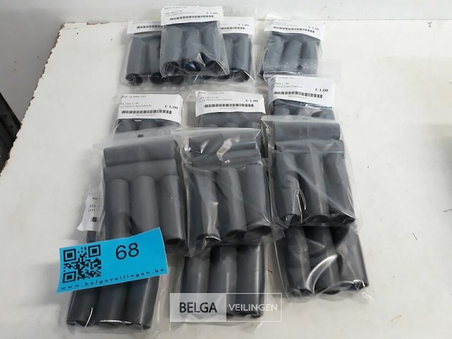 13 x mof voor pvc buis 16 mm grijs 5 stuks - afbeelding 1 van  3