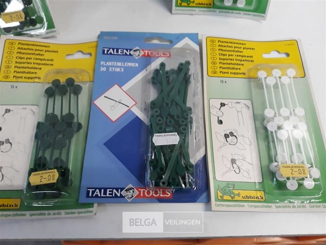 13 x plantenklemmen 3 assorti - afbeelding 3 van  3