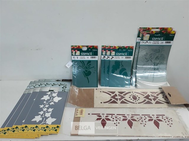 13 x sjablonen mix - afbeelding 2 van  3
