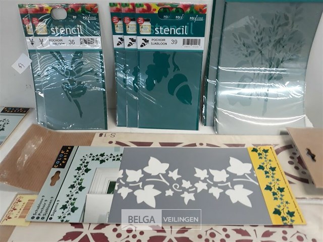 13 x sjablonen mix - afbeelding 3 van  3