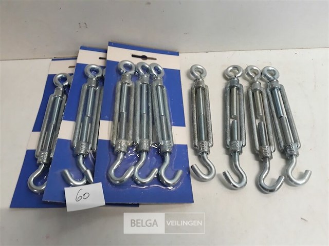 13 x spanner m8 oog+haak - afbeelding 2 van  3