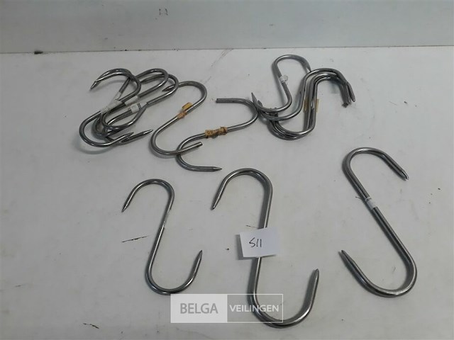 13 x vleeshaak mix 12-14 cm - afbeelding 2 van  3