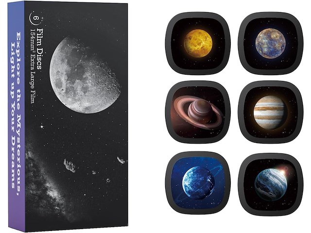 130x discs voor ainaels galaxy projektor (6 discs) - afbeelding 1 van  2