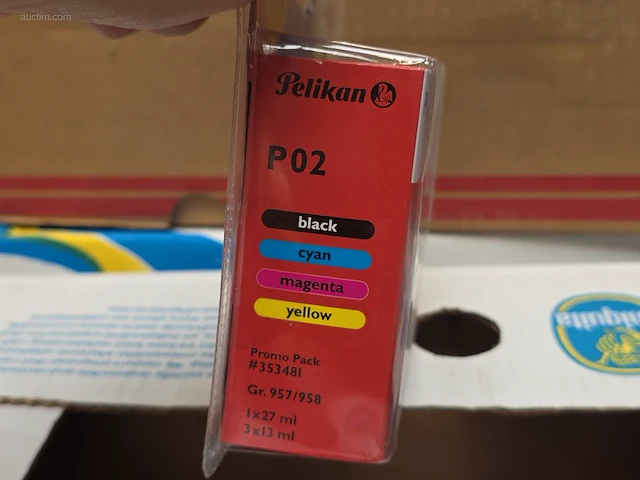(130x) inktpatronen voor printers pelikan p02 - afbeelding 2 van  4