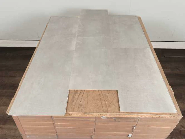 131 m2 pvc click vinyl tegel - 610 x 305 x 4 mm - afbeelding 3 van  4