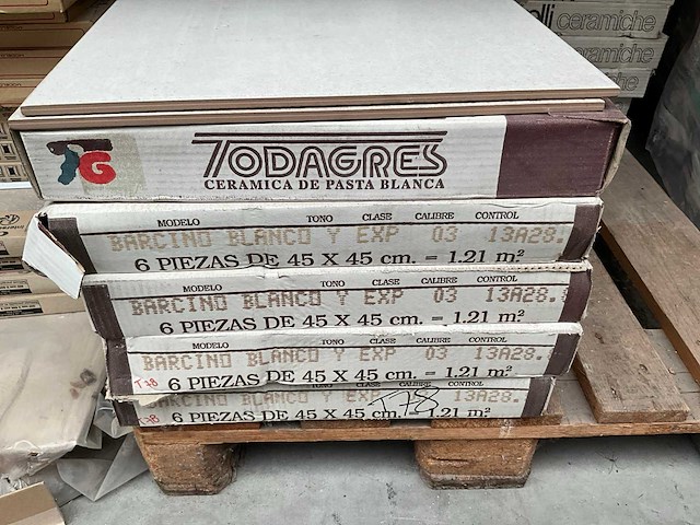 13,3m2 todagres vloertegel (45x45) - afbeelding 3 van  4