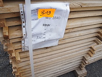 1,34 m³ eiken planken 22mm - afbeelding 2 van  3