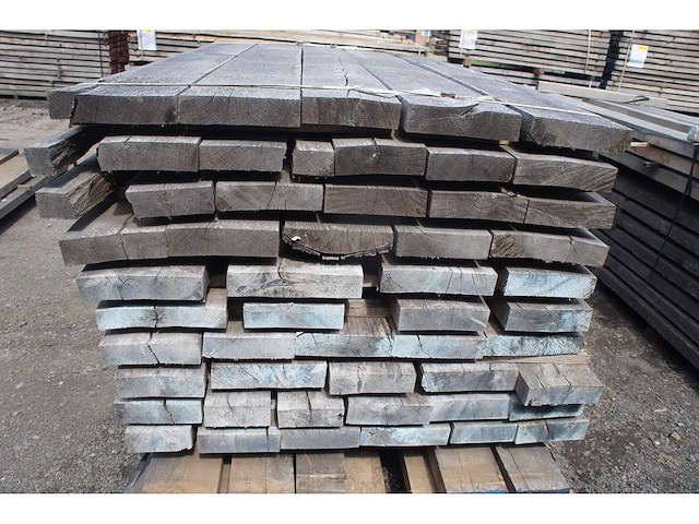 1,34 m³ eiken planken 54mm - afbeelding 4 van  4