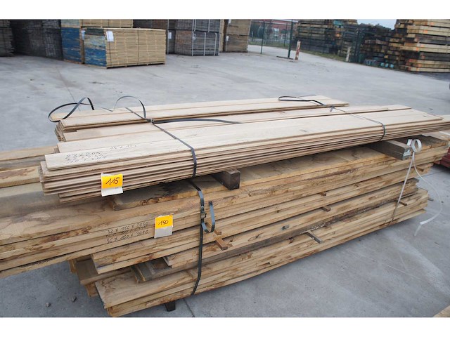 13,53 m² eiken planchetten 15mm - afbeelding 1 van  5