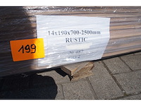 13,55 m² massief eiken parket 14mm - afbeelding 2 van  5