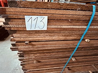 136,7 m² patagonische notelaar ovendroog gezaagd - afbeelding 2 van  5