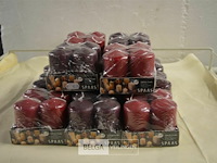 13x 4st spaas kaarsen ø48mm, h=±7cm - afbeelding 1 van  2