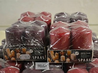 13x 4st spaas kaarsen ø48mm, h=±7cm - afbeelding 2 van  2