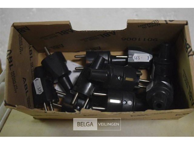 13x abl schuko-stekkers (veiligheidsstekkers) - afbeelding 1 van  3