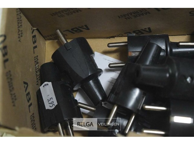 13x abl schuko-stekkers (veiligheidsstekkers) - afbeelding 2 van  3