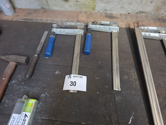 (13x) diverse handgereedschap ridgid, meetklok - afbeelding 2 van  7
