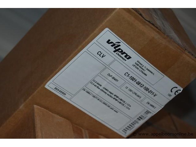 13x doos air-flue schoorsteensectie, wo. vilpra, clv c1-1001-0812-100-011-v, ø 80/125, 1m - afbeelding 2 van  2