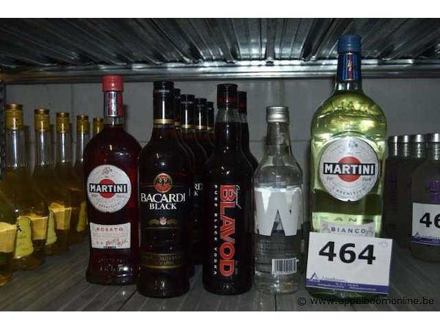 13x fles aperitief, wo. martini, bianco, 1l - afbeelding 1 van  2