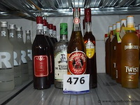 13x fles diverse gedistilleerde dranken, diverse merken - afbeelding 1 van  3