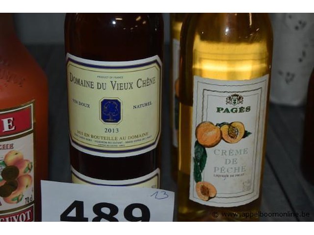 13x fles likeur en zoete wijn, diverse merken, 2013, 70-75cl - afbeelding 2 van  4