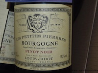 13x fles rode wijn, louis jadot, les petites pierreres bourgogne pinot noir 2000, 1500ml - afbeelding 2 van  3