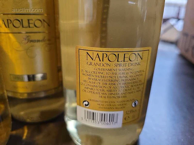 (13x) fles(sen) grandon napoleon likeuren - afbeelding 4 van  4