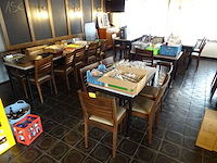 13x houten tafel hilma