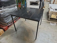 (13x) metalen terrastafels nn