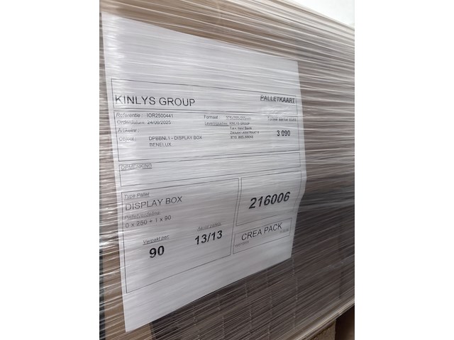 13x pallet diverse kartonnen dozen - afbeelding 3 van  6