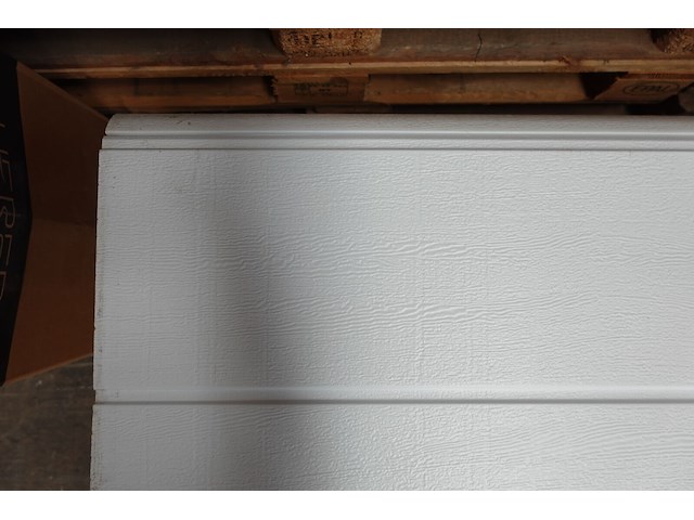 13x paneel voor garage poort (ongebruikt, 355cm lengte - 50cm breed - 4cm dik) - afbeelding 3 van  4