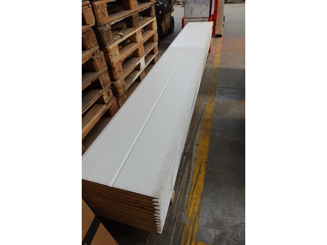 13x paneel voor garage poort (ongebruikt, 355cm lengte - 50cm breed - 4cm dik) - afbeelding 4 van  4