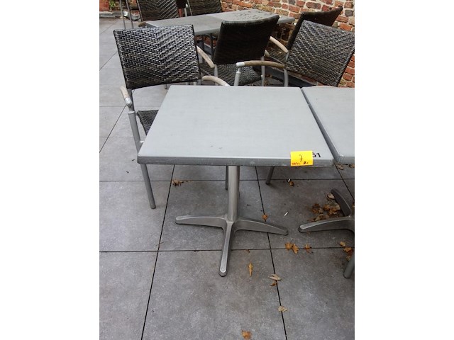 13x terras tafel - afbeelding 2 van  2
