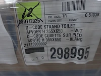 13x toiletpot duravit & toiletbril allibert - afbeelding 5 van  7
