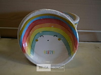 13x8st kartonnen bordjes ø23cm - afbeelding 1 van  2