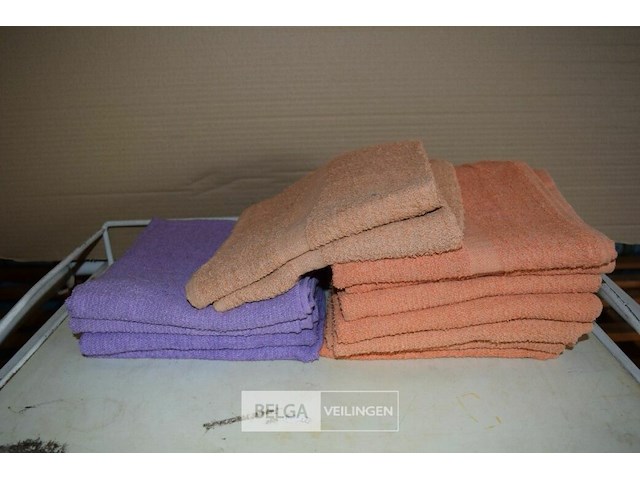 14 badhanddoeken - afbeelding 1 van  2