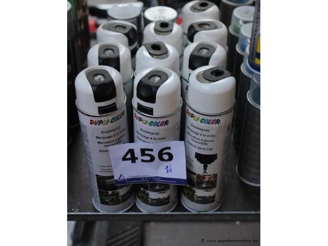 14 bussen krijtverf dupli-color - afbeelding 1 van  2