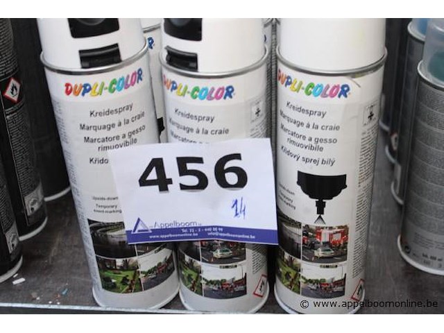14 bussen krijtverf dupli-color - afbeelding 2 van  2