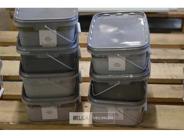 ±14 div kleuren wand en muurverf - afbeelding 1 van  3