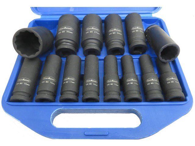 14 dlg lange krachtdoppenset 1/2" - afbeelding 1 van  3