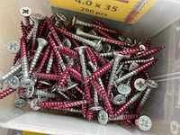 14 dozen hout schroeven met bits - afbeelding 8 van  8